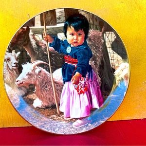 The Hamilton Collection,1998,Newest Little Sheepherder Plate